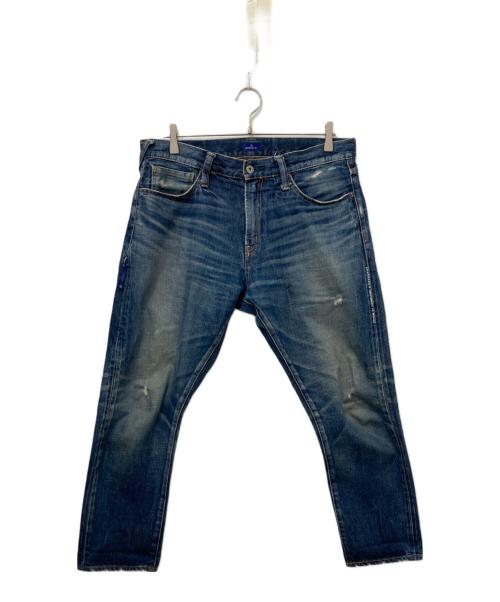 DENIM BY VANQUISH&FRAGMENT（デニムバイヴァンキッシュ&フラグメント）DENIM BY VANQUISH&FRAGMENT (デニムバイヴァンキッシュ&フラグメント) ダメージデニムパンツ インディゴ サイズ:Ｗ32の古着・服飾アイテム