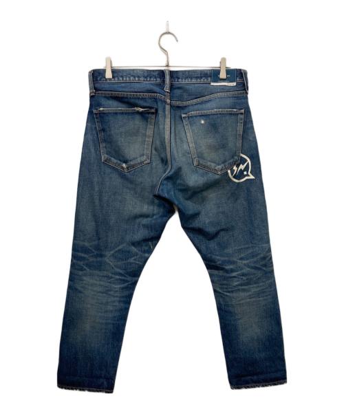 DENIM BY VANQUISH&FRAGMENT（デニムバイヴァンキッシュ&フラグメント）DENIM BY VANQUISH&FRAGMENT (デニムバイヴァンキッシュ&フラグメント) ダメージデニムパンツ インディゴ サイズ:Ｗ32の古着・服飾アイテム