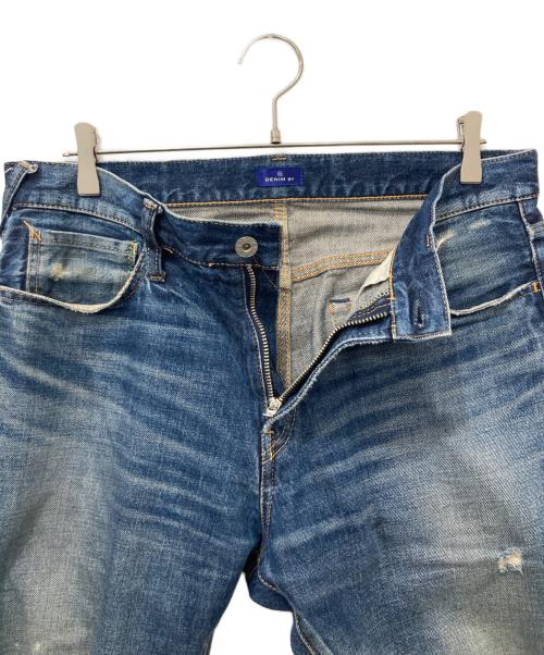 DENIM BY VANQUISH&FRAGMENT（デニムバイヴァンキッシュ&フラグメント）DENIM BY VANQUISH&FRAGMENT (デニムバイヴァンキッシュ&フラグメント) ダメージデニムパンツ インディゴ サイズ:Ｗ32の古着・服飾アイテム