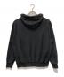 AWAKE (アウェイク) 黒染め刺繍プルオーバーパーカー/韓国製 ブラック サイズ:下記参照：5000円