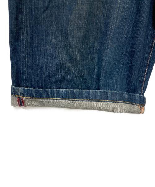 EVISU（エヴィス）EVISU (エビス) デニムハーフパンツ インディゴ サイズ:W34の古着・服飾アイテム