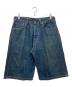 EVISU（エビス）の古着「デニムハーフパンツ」｜インディゴ