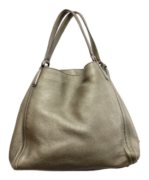 GUCCI（グッチ）GUCCI (グッチ) ソーホーセラリウス/トートバッグ シルバーの古着・服飾アイテム