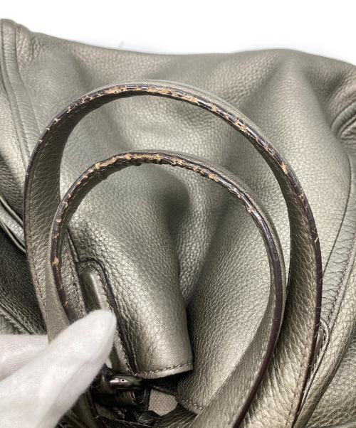 GUCCI（グッチ）GUCCI (グッチ) ソーホーセラリウス/トートバッグ シルバーの古着・服飾アイテム