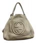 GUCCI（グッチ）の古着「ソーホーセラリウス/トートバッグ」｜シルバー
