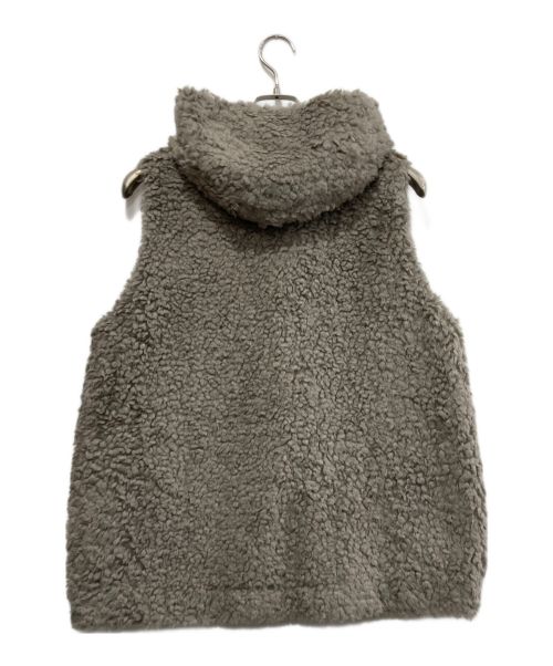 YORI（ヨリ）YORI (ヨリ) プードルフードジレ グレー サイズ:freeの古着・服飾アイテム