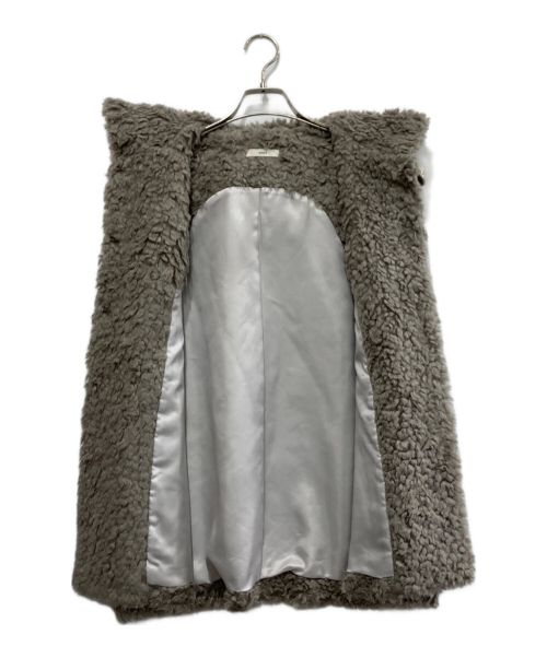 YORI（ヨリ）YORI (ヨリ) プードルフードジレ グレー サイズ:freeの古着・服飾アイテム