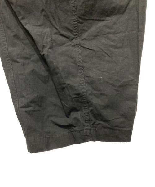 Curensology（カレンソロジー）Curensology (カレンソロジー) コットンリネンドロストパンツ ブラック サイズ:freeの古着・服飾アイテム