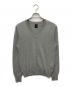 BATONER（バトナ―）の古着「エルボーパッチVネックニット」｜グレー