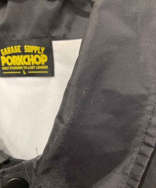 PorkChop（ポークチョップ）PorkChop (ポークチョップ) コーチジャケット ブラック サイズ:Lの古着・服飾アイテム