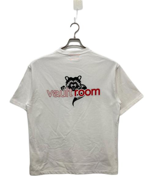 vault room（ボルトルーム）vault room (ボルトルーム) 刺繍Tシャツ ホワイト サイズ:Lの古着・服飾アイテム