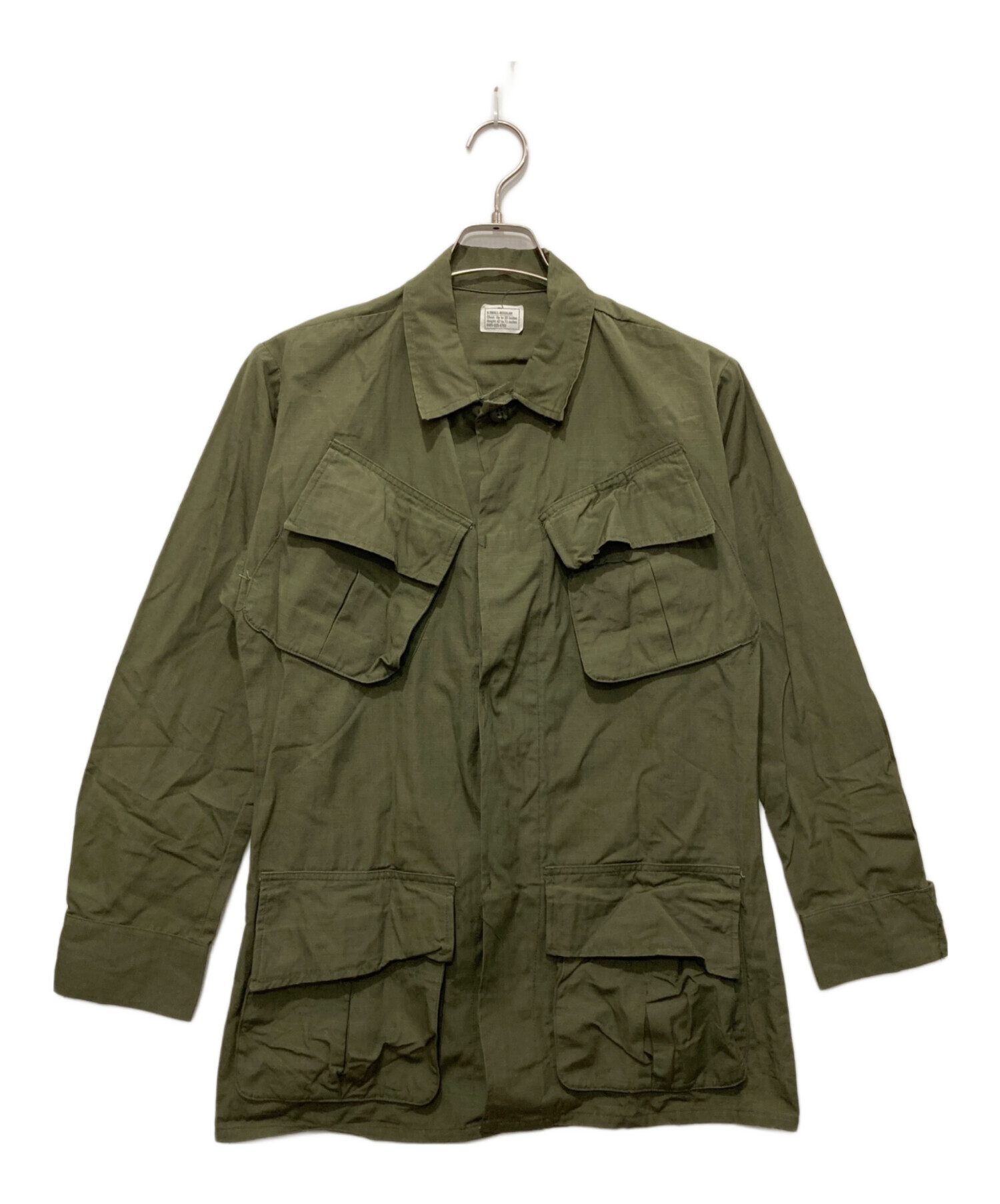 ジャングルファティーグ　ジャケット　米軍実物　XS-R 美品 美品☆米軍実物 ジャングルファティーグジャケット 4th XS-R