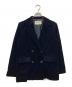 RAY BEAMS（レイ ビームス）の古着「コーデュロイ風テーラードジャケット」｜ネイビー
