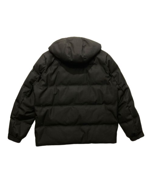 MEN'S BIGI（メンズビギ）MEN'S BIGI (メンズビギ) TRドビー３Dピンチェックダウンパーカー ブラック サイズ:02の古着・服飾アイテム