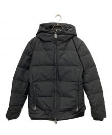 AKM Contemporary（エーケーエムコンテンポラリー）の古着「スタンドネックレイヤードダウンジャケット」｜ブラック