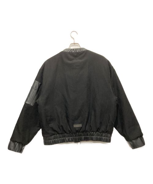 SUPERTHANKS（スーパーサンクス）SUPERTHANKS (スーパーサンクス) 中綿ブルゾン ブラック サイズ:Mの古着・服飾アイテム