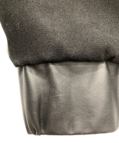 SUPERTHANKS（スーパーサンクス）SUPERTHANKS (スーパーサンクス) 中綿ブルゾン ブラック サイズ:Mの古着・服飾アイテム