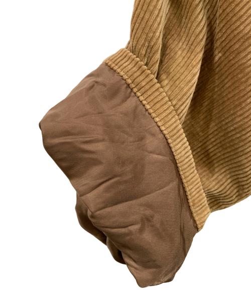 FILL THE BILL（フィルザビル）FILL THE BILL (フィルザビル) コーデュロイ切替トレンチコート ブラウン サイズ:2の古着・服飾アイテム