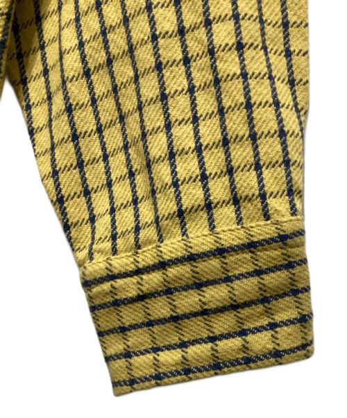 45R（フォーティファイブ・アール）45R (フォーティーファイブアール) インドネルの908 8ノットシャツ イエロー サイズ:下記参照の古着・服飾アイテム