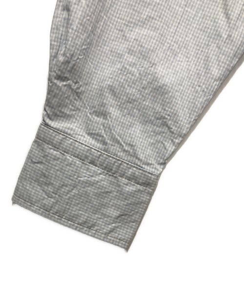 45R（フォーティファイブ・アール）45R (フォーティーファイブアール) スーピマオーガニックバチストの908ローファーシャツ ブルー サイズ:下記参照の古着・服飾アイテム