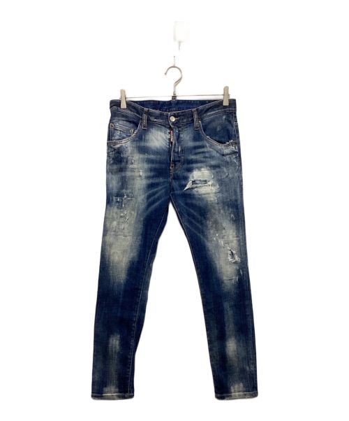 DSQUARED2（ディースクエアード）DSQUARED2 (ディースクエアード) デニムパンツ インディゴ サイズ:46の古着・服飾アイテム