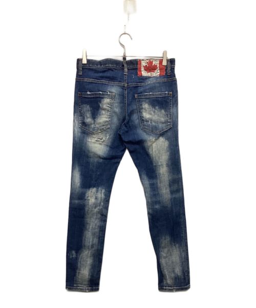 DSQUARED2（ディースクエアード）DSQUARED2 (ディースクエアード) デニムパンツ インディゴ サイズ:46の古着・服飾アイテム