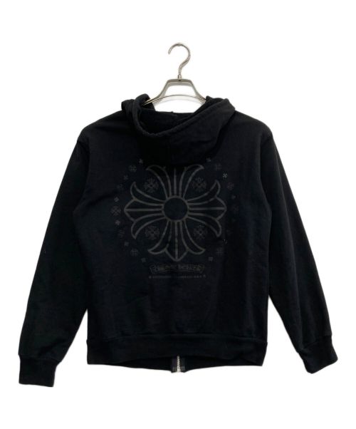 CHROME HEARTS（クロムハーツ）CHROME HEARTS (クロムハーツ) ダガージップパーカー ブラック サイズ:Sの古着・服飾アイテム