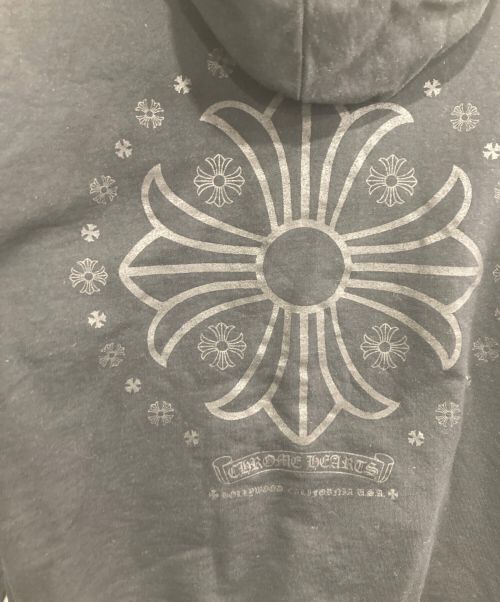 CHROME HEARTS（クロムハーツ）CHROME HEARTS (クロムハーツ) ダガージップパーカー ブラック サイズ:Sの古着・服飾アイテム