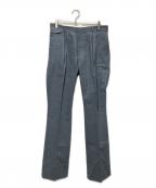 SADEシャーデー）の古着「タックパンツ」｜ブルー