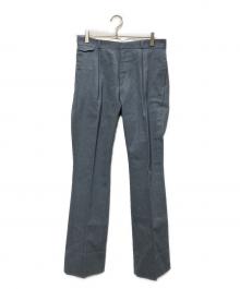 SADE（シャーデー）の古着「タックパンツ」｜ブルー