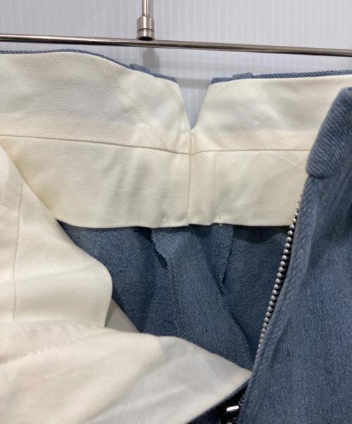 SADE（シャーデー）SADE (シャーデー) タックパンツ ブルー サイズ:1の古着・服飾アイテム