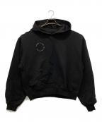 WANNAワナ）の古着「YIN YANG HOODIE」｜ブラック