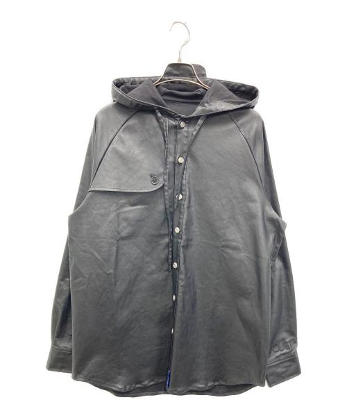 WANNA（ワナ）WANNA (ワナ) フェイクレザージャケット ブラック サイズ:1の古着・服飾アイテム