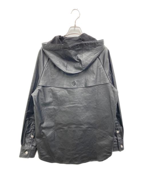 WANNA（ワナ）WANNA (ワナ) フェイクレザージャケット ブラック サイズ:1の古着・服飾アイテム