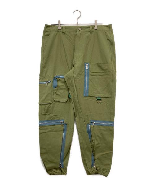 WANNA（ワナ）WANNA (ワナ) フライトパンツ カーキ サイズ:Lの古着・服飾アイテム