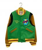 WANNAワナ）の古着「スタジャン」｜マルチカラー