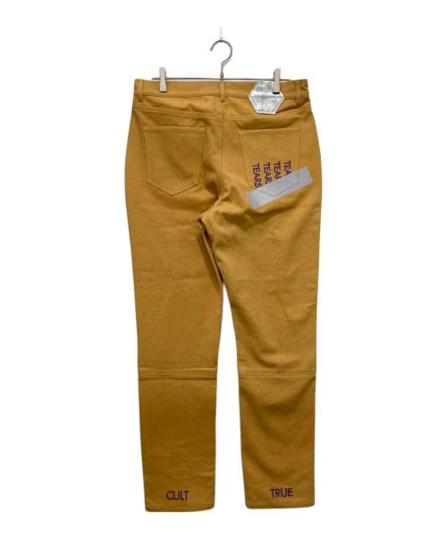 WANNA（ワナ）WANNA (ワナ) カラーパンツ イエロー サイズ:Lの古着・服飾アイテム