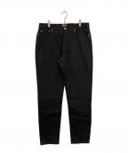 WANNAワナ）の古着「カラーパンツ」｜ブラック