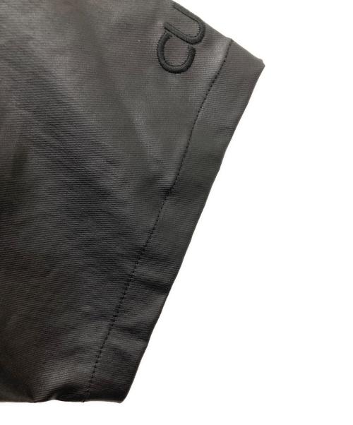 WANNA（ワナ）WANNA (ワナ) フェイクレザーフーディ―シャツ ブラック サイズ:1の古着・服飾アイテム