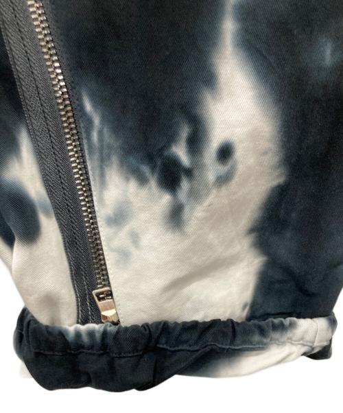 WANNA（ワナ）WANNA (ワナ) カーゴパンツ ホワイト×ブラック サイズ:Lの古着・服飾アイテム