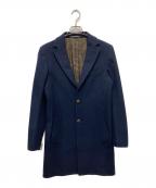 ROYAL ROWロイヤルロウ）の古着「ウールカシミヤコート」｜ネイビー