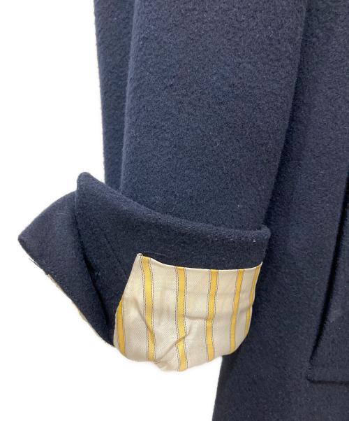 ROYAL ROW（ロイヤルロウ）ROYAL ROW (ロイヤルロウ) ウールカシミヤコート ネイビー サイズ:44の古着・服飾アイテム