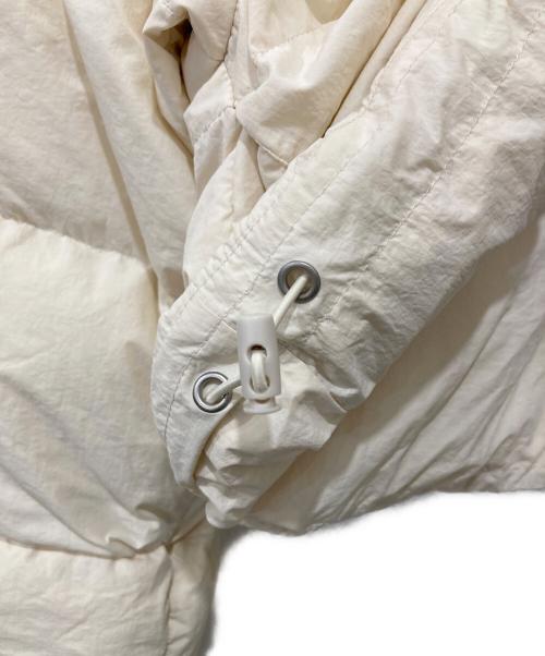 Mila Owen（ミラオーウェン）Mila Owen (ミラオーウェン) フード付きフレンチダウンショートジャケット ベージュ サイズ:FREEの古着・服飾アイテム