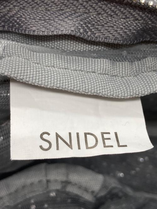 Snidel（スナイデル）Snidel (スナイデル) ラメドットチュールバッグ グレーの古着・服飾アイテム