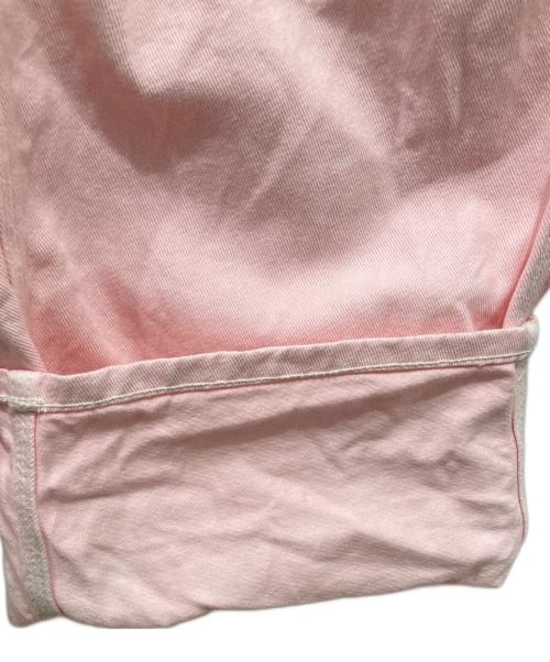 big mac（ビッグマック）big mac (ビッグマック) BEAMS BOY (ビームスボーイ) 別注オーバーダイオーバーオール ピンク サイズ:freeの古着・服飾アイテム