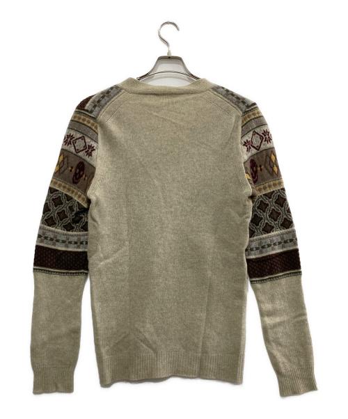 ALEXANDER McQUEEN（アレキサンダーマックイーン）ALEXANDER McQUEEN (アレキサンダーマックイーン) ニットカーディガン マルチカラー サイズ:Sの古着・服飾アイテム