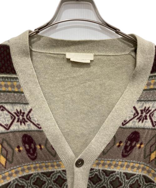 ALEXANDER McQUEEN（アレキサンダーマックイーン）ALEXANDER McQUEEN (アレキサンダーマックイーン) ニットカーディガン マルチカラー サイズ:Sの古着・服飾アイテム