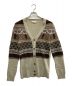 ALEXANDER McQUEEN（アレキサンダーマックイーン）の古着「ニットカーディガン」｜マルチカラー