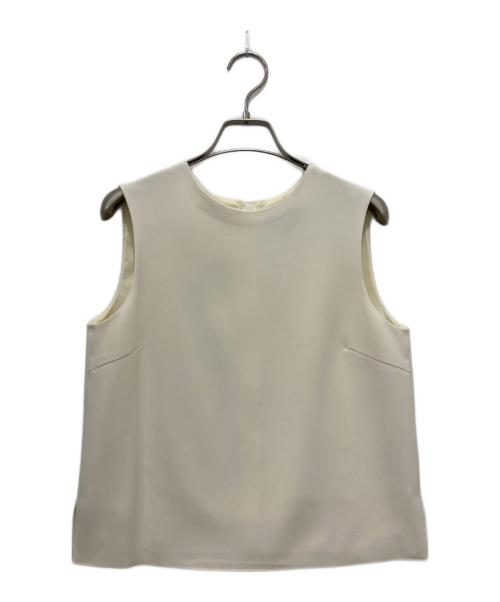 theory（セオリー）theory (セオリー) ノースリーブブラウス ホワイト サイズ:Sの古着・服飾アイテム