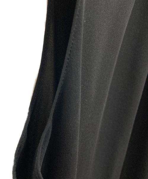 theory（セオリー）theory (セオリー) シルクコンボハイネックブラウス ブラック サイズ:Sの古着・服飾アイテム